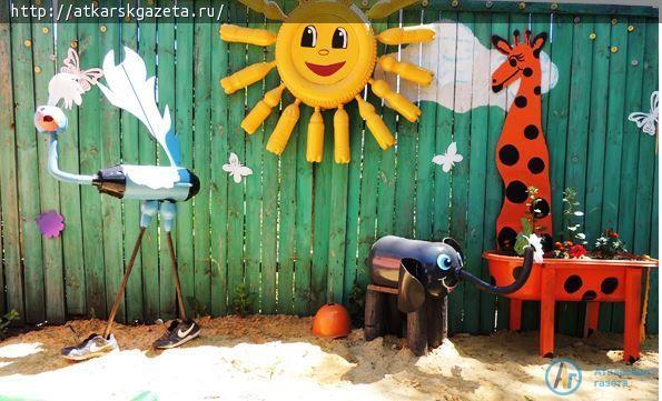 Родители и воспитатели преобразили территорию детского сада «Солнышко» (ФОТО)