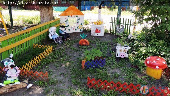 Родители и воспитатели преобразили территорию детского сада «Солнышко» (ФОТО)