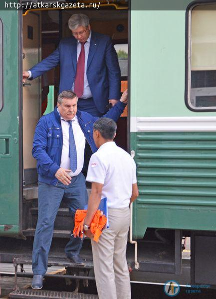 Руководство ОАО «РЖД» посетило Аткарск с рабочим визитом