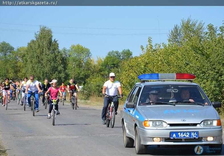 Сегодня стартовал шестой районный велопробег (ФОТО)