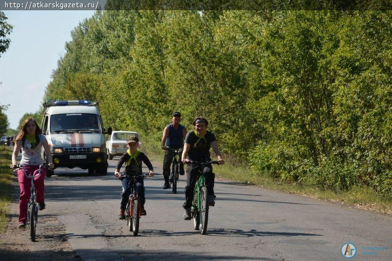 Сегодня стартовал шестой районный велопробег (ФОТО)