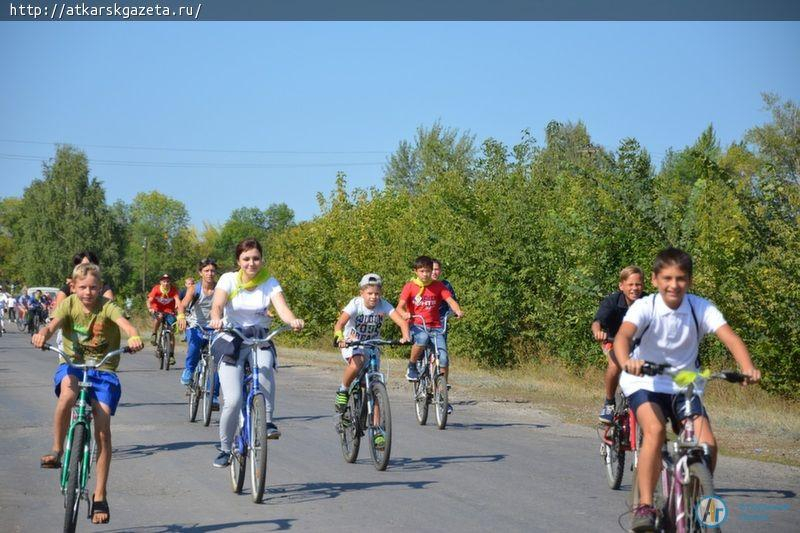 Сегодня стартовал шестой районный велопробег (ФОТО)