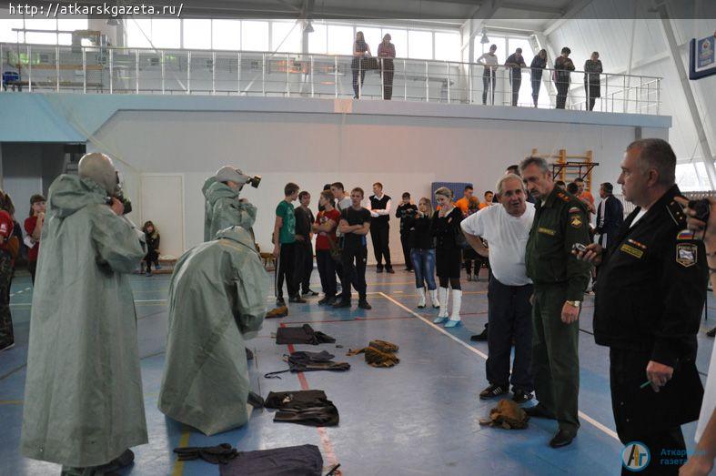 Сегодня в Аткарске прошла спартакиада по военно-спортивному многоборью (ФОТО)
