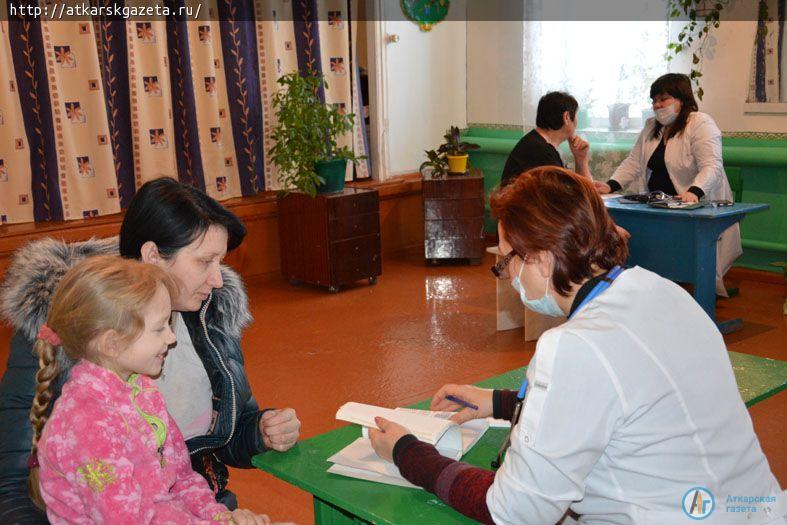 Сегодня врачи Аткарской районной больницы провели выездной прием в Синельниково (ФОТО)