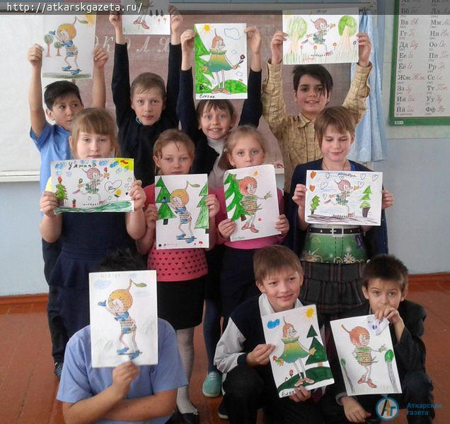 Сельские школьники подружились с Эколятами