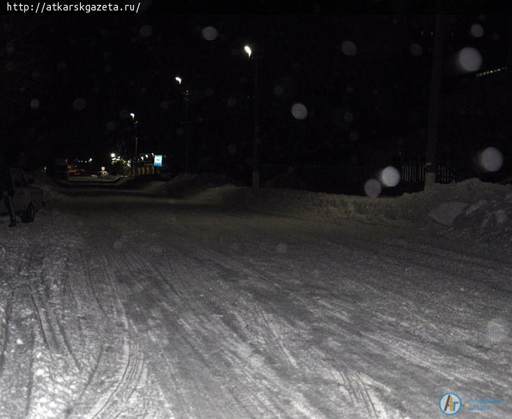 Снегоуборочная техника будет работать на улицах Аткарска ночью