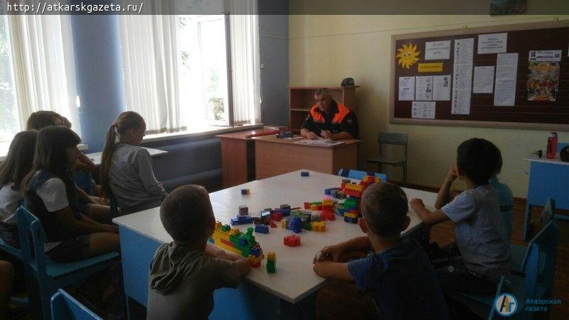 Сотрудники спасательной службы провели уроки безопасности на воде