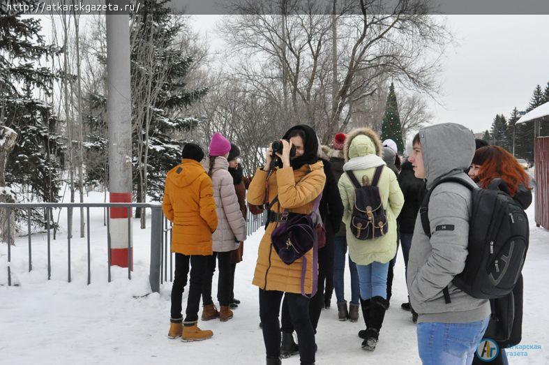 Студентам и корреспондентам показали туристический потенциал зимнего Аткарска
