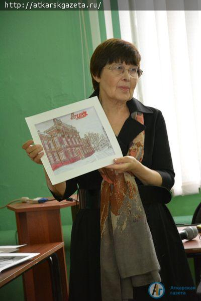 Студентка лицея Елизавета НЕСТЕРОВА нарисовала портрет Валерии (ФОТО)