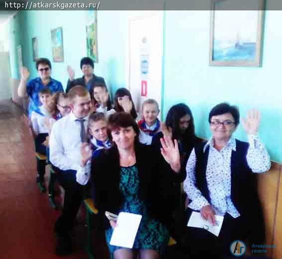 Тургеневские второклассники вступили в Российское движение школьников