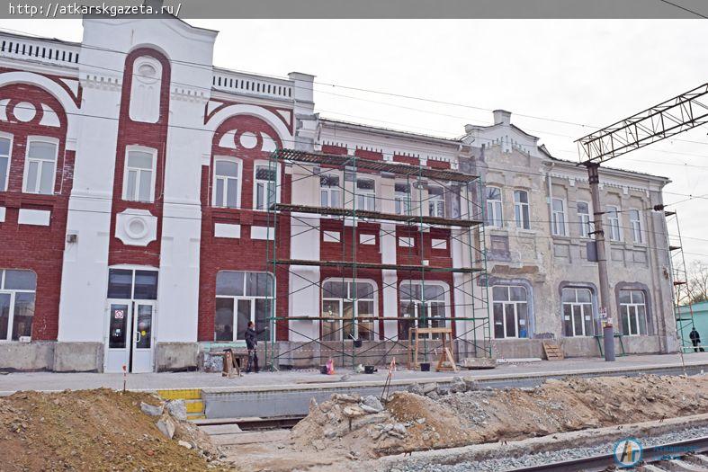 У аткарчан есть возможность сравнить вид нынешний и вид минувший  железнодорожного вокзала (ФОТО)