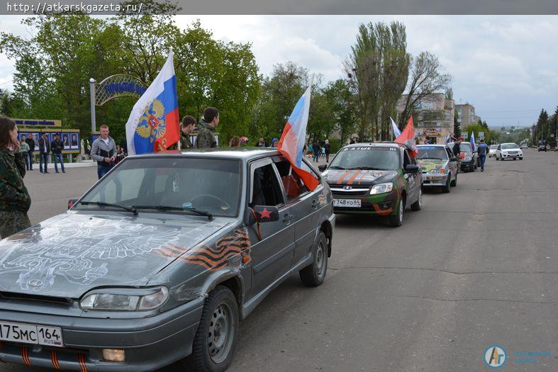 Участники автопробега в честь Великой Победы - за трезвый праздник (ФОТО)