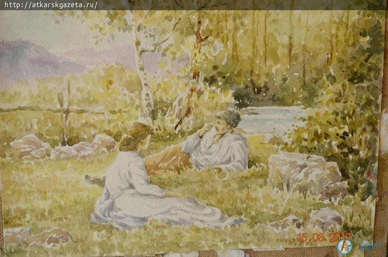 В акварельных картинах - "Великолепный век" и российские пейзажи (ФОТО)