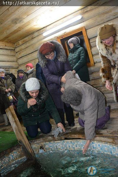 В Аткарске начались крещенские купания (ФОТО)