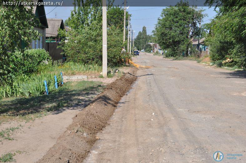 В Аткарске начался настоящий ремонт дорог