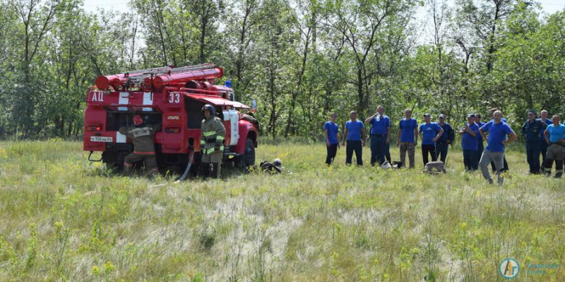 В Аткарске определили лучший пожарный караул района