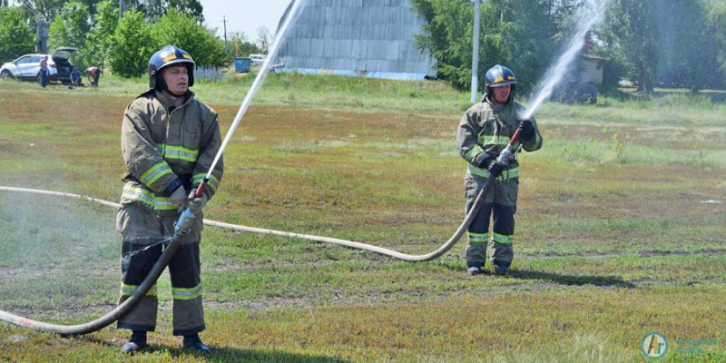 В Аткарске определили лучший пожарный караул района