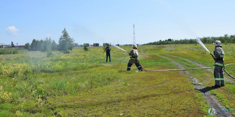 В Аткарске определили лучший пожарный караул района