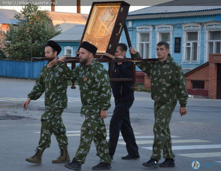 В Аткарске пребывает Ташлинская икона Божьей Матери «Избавительница от бед» (ФОТО)