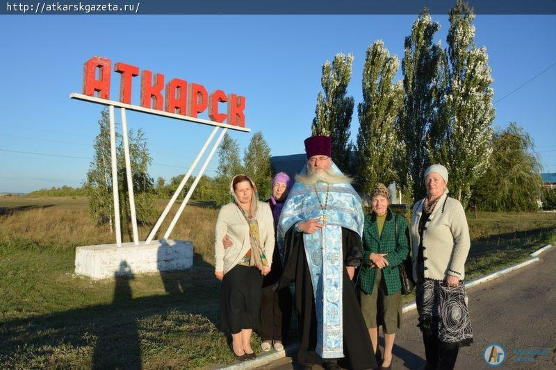 В Аткарске пребывает Ташлинская икона Божьей Матери «Избавительница от бед» (ФОТО)