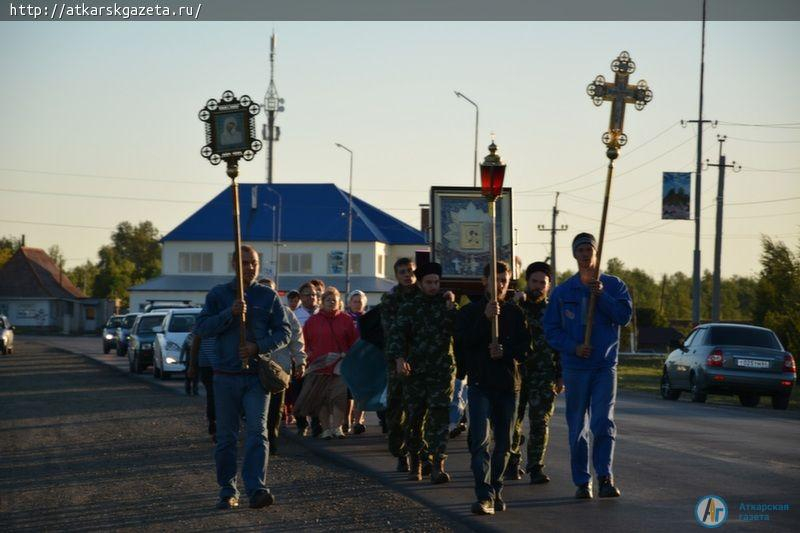 В Аткарске пребывает Ташлинская икона Божьей Матери «Избавительница от бед» (ФОТО)