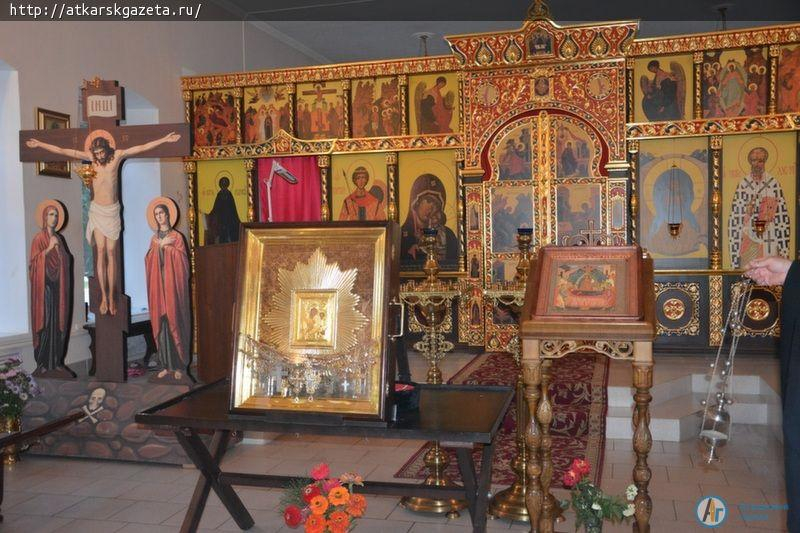 В Аткарске пребывает Ташлинская икона Божьей Матери «Избавительница от бед» (ФОТО)