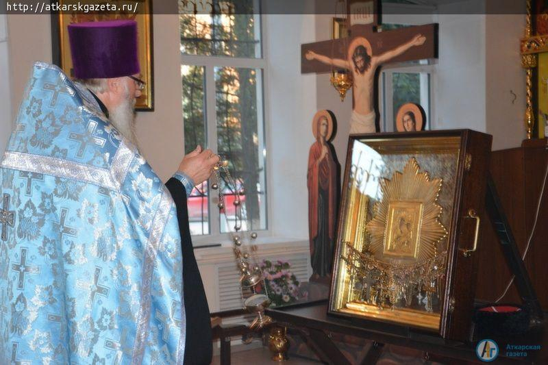 В Аткарске пребывает Ташлинская икона Божьей Матери «Избавительница от бед» (ФОТО)
