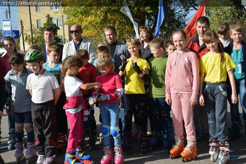 В Аткарске прошел второй этап соревнований по роллер спорту (ФОТО)