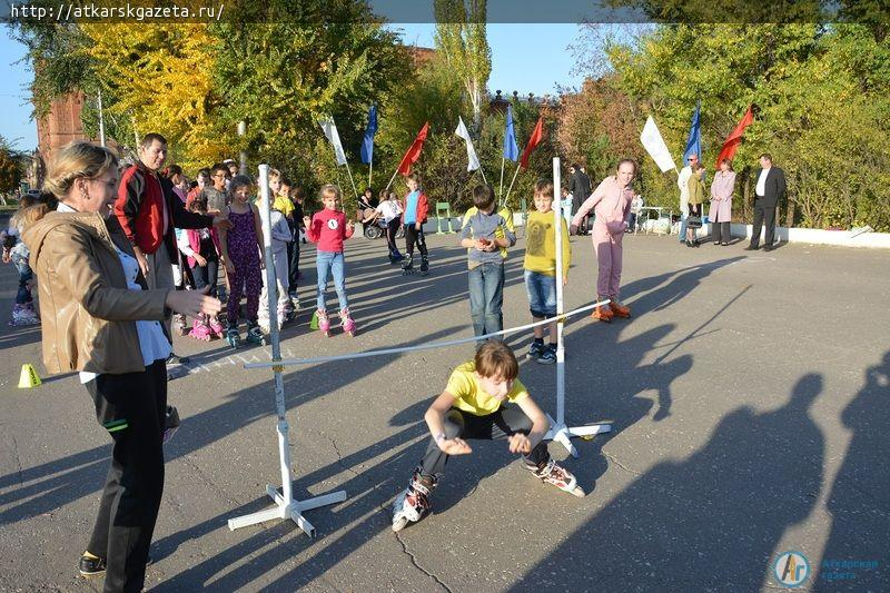 В Аткарске прошел второй этап соревнований по роллер спорту (ФОТО)