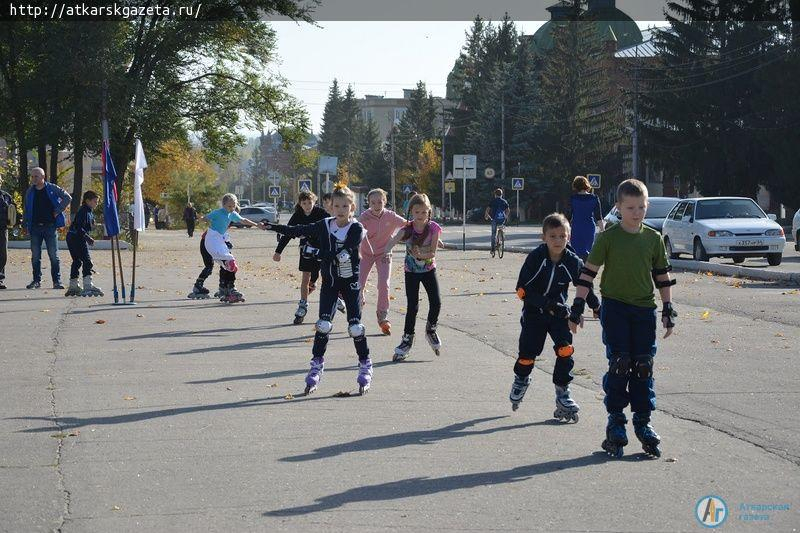 В Аткарске прошел второй этап соревнований по роллер спорту (ФОТО)