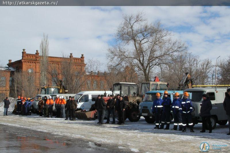 В Аткарске прошла репетиция паводка по худшему сценарию (ФОТО)