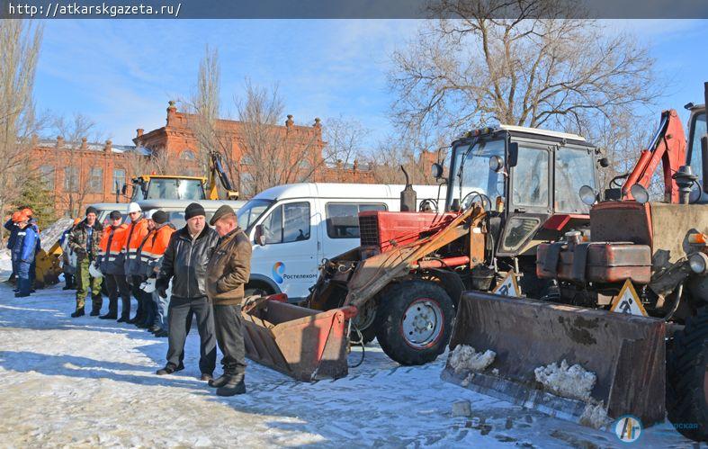 В Аткарске прошла репетиция паводка по худшему сценарию (ФОТО)
