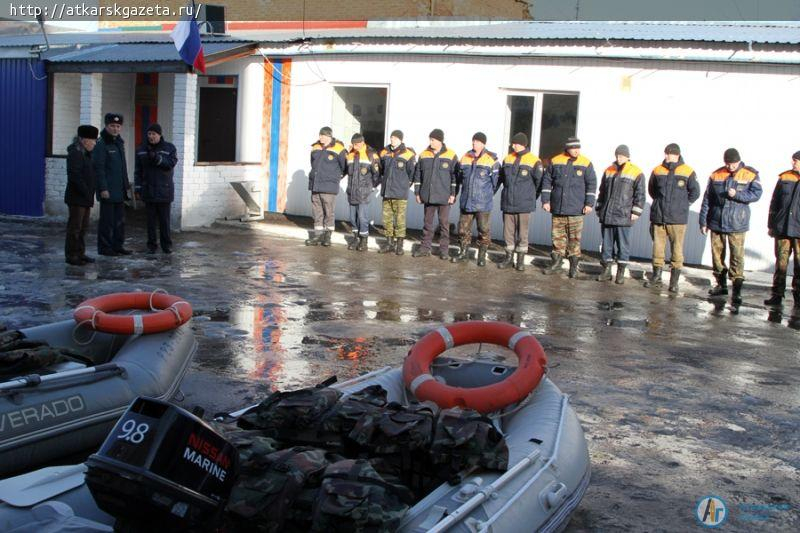 В Аткарске прошла репетиция паводка по худшему сценарию (ФОТО)