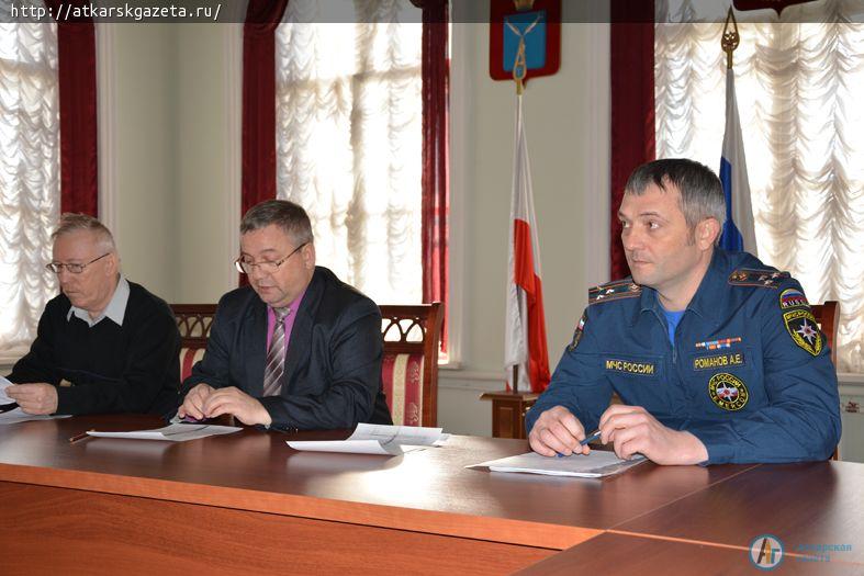 В Аткарске прошла репетиция паводка по худшему сценарию (ФОТО)