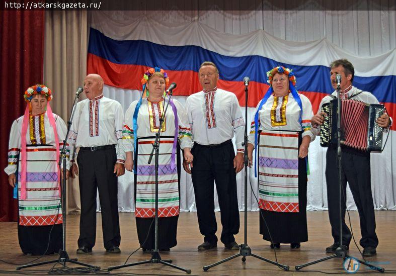 В Аткарске прошло торжественное мероприятие ко Дню России