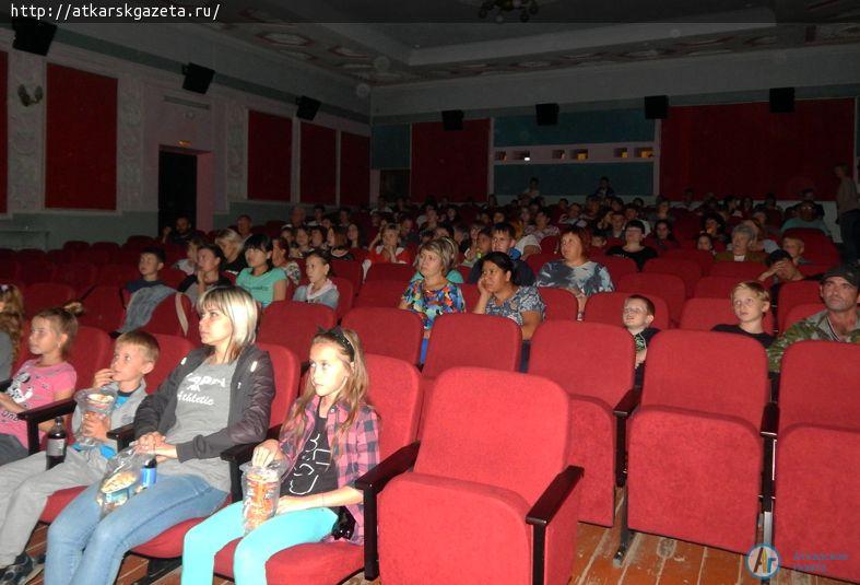 В Аткарске в акции «Ночь кино» приняло участие более 500 человек