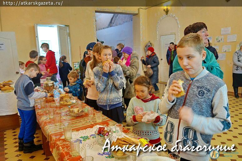 В Аткарском благочинии Масленицу открыли народными забавами
