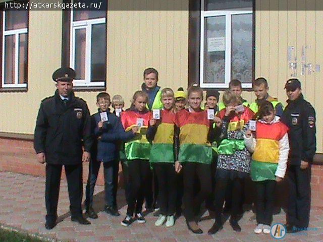 В Аткарском районе проходит «Неделя дорожной безопасности» (ФОТО)