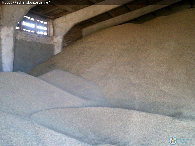 В Аткарском районе урожай превысил 100 тысяч тонн зерна