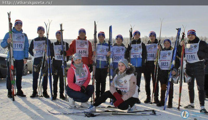 В Базарном Карабулаке Ольга Симогостицкая заняла третье место на лыжной дистанции 2018 метров (ФОТО)