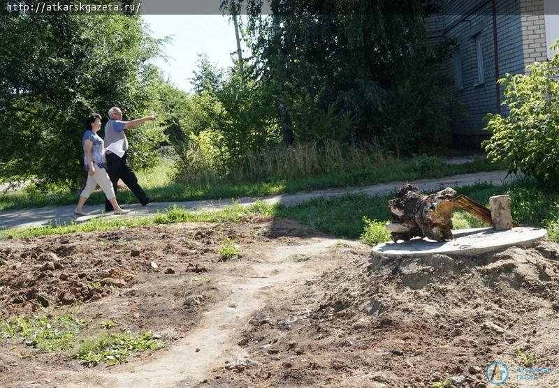 В четырех многоквартирных домах Аткарска улучшено качество водоотведения