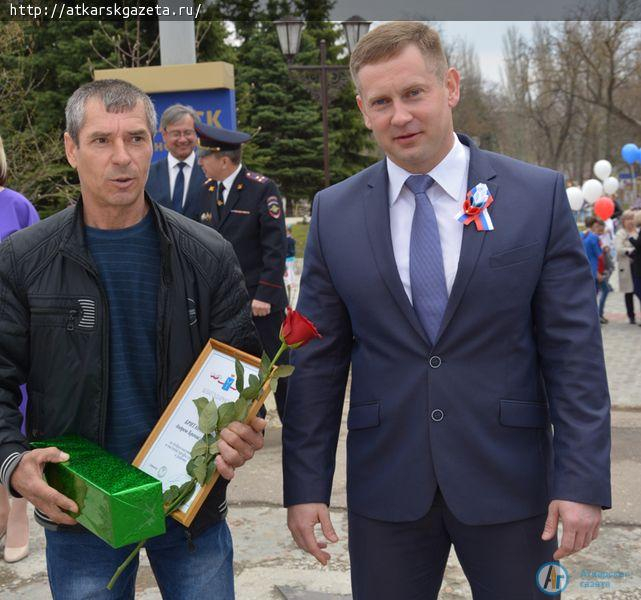 В День весны и труда Виктор ТОМАРЕВ стал Почетным гражданином Аткарска (ФОТО)