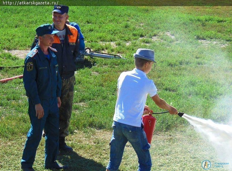 В детском лагере прошёл день МЧС