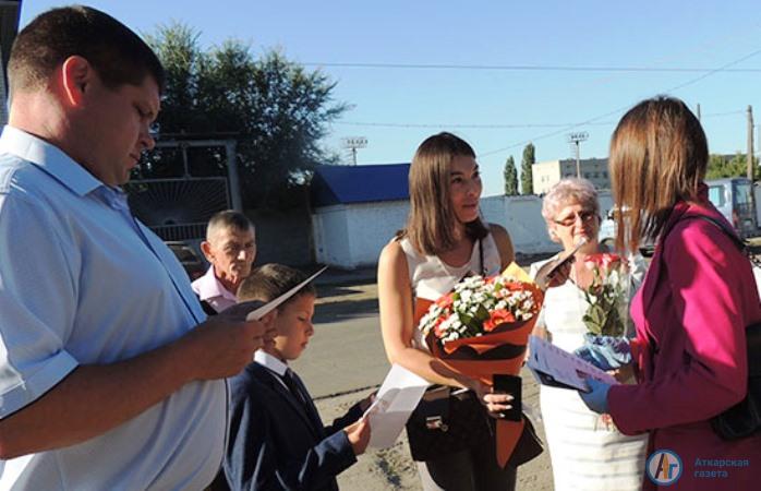 1 сентября в Аткарске прошла акция "Школа без опасности"