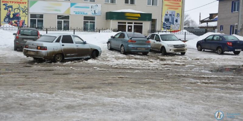 2 февраля на Аткарск обрушилось половина месячной нормы осадков