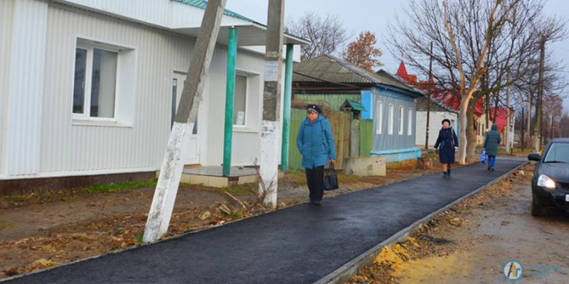 "Аткарск похож на настоящий город" - горожане о ремонте тротуаров