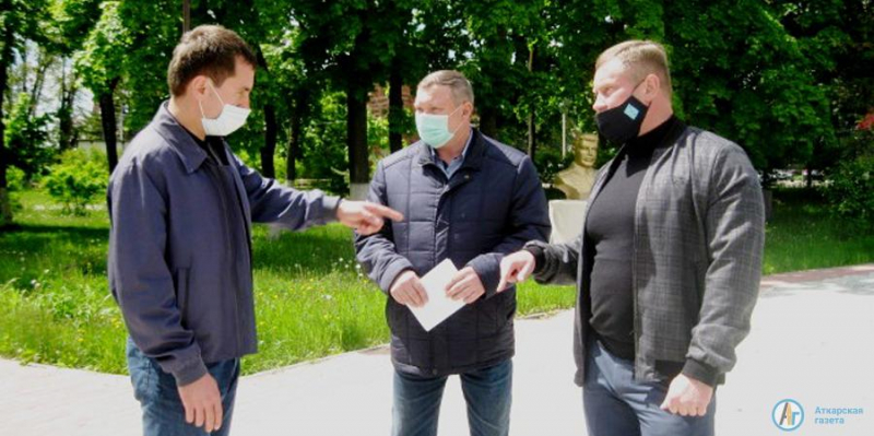 Аткарск посетил координатор проекта «Городская среда» в Саратовской области