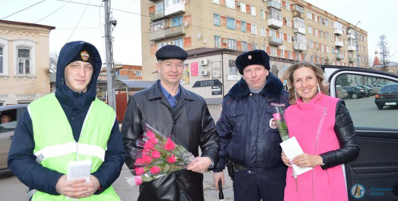 Аткарские автоинспекторы "ловили" автоледи