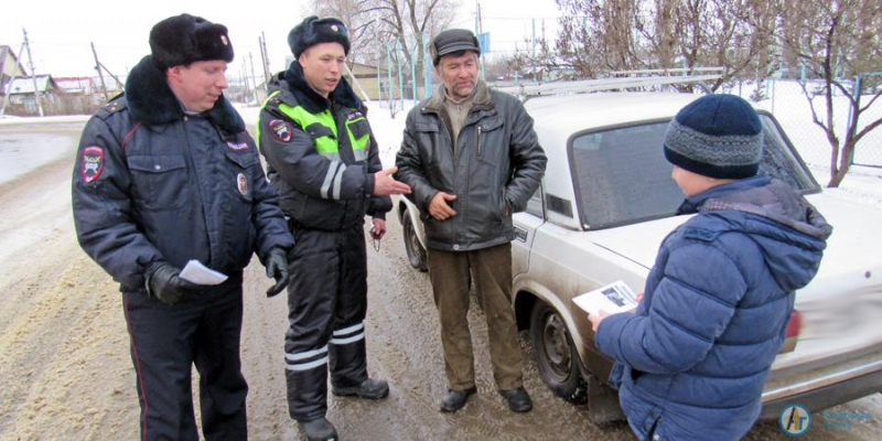 Аткарские школьники вновь присоединились к акции дорожной полиции