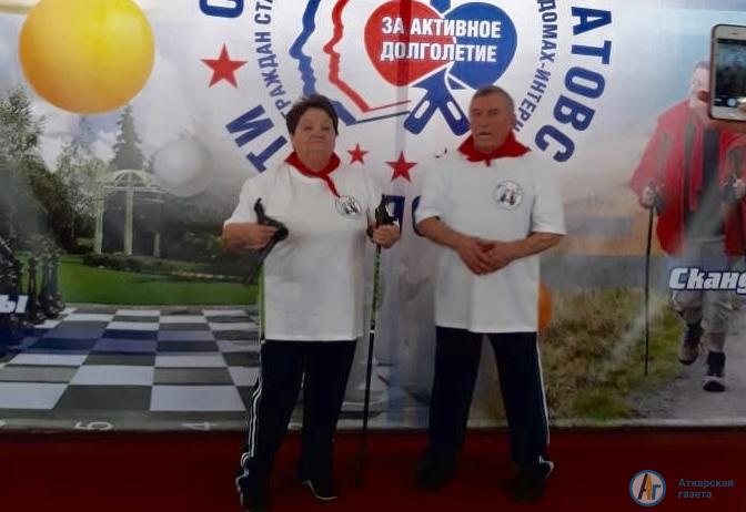 Аткарские спортсмены дебютировали на Спартакиаде старшего поколения